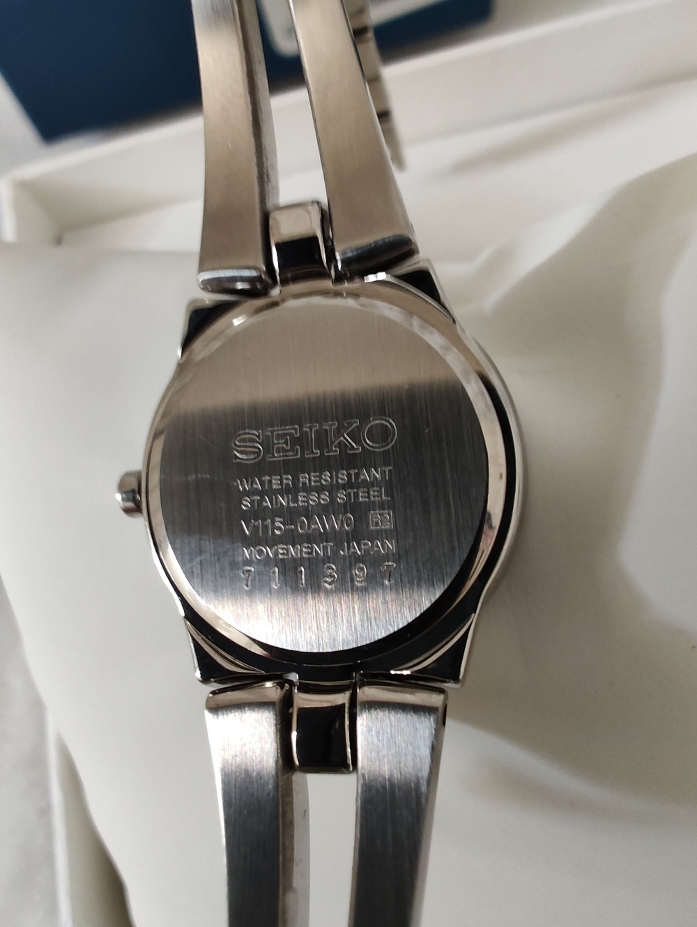 Seiko Solar Stainless Steel Watch (Retail $245) - Picture 6 of 8